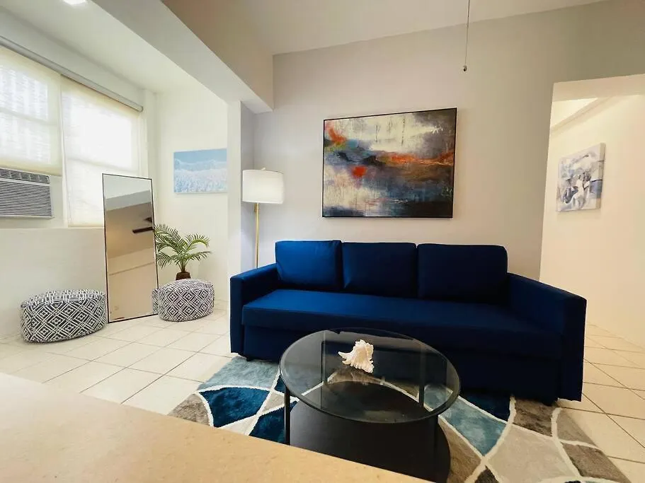 Alanis Condado Beach Apartment / 1 Minute Walking San Juan Portoryko