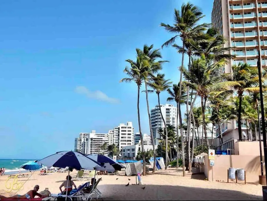 Alanis Condado Beach Apartment / 1 Minute Walking San Juan 0*,