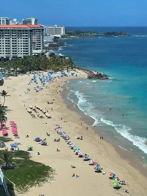Alanis Condado Beach Apartment / 1 Minute Walking San Juan Portoryko